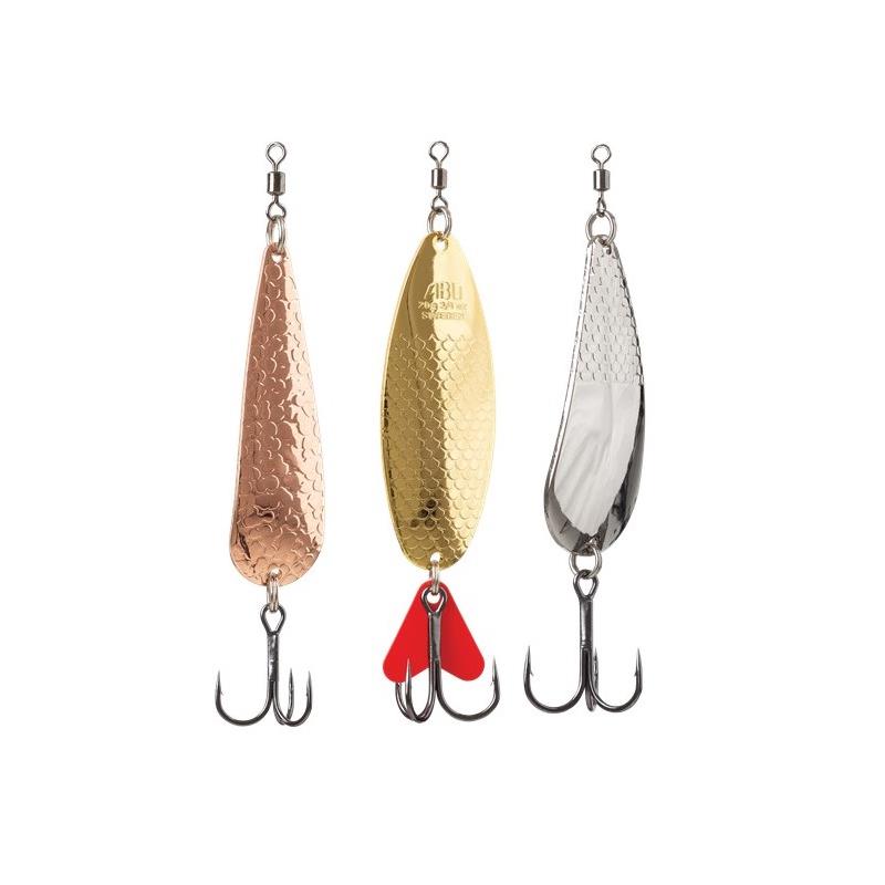 Abu Garcia Retro Spoons 1 100år jubileum, 3-pakk