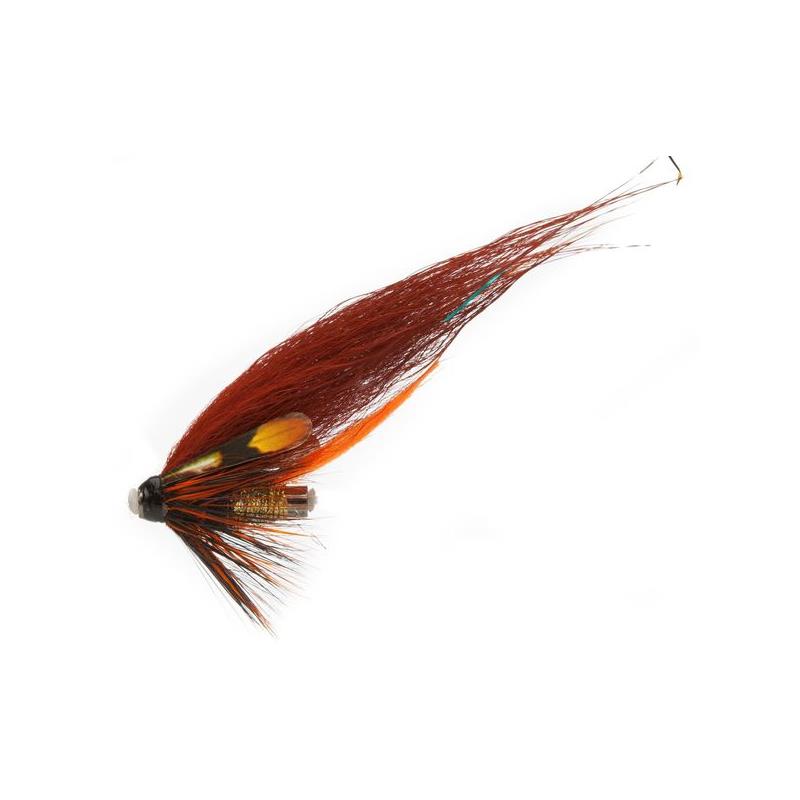 Phatakorva Brown/Orange/Gold str. S Kjøp 12 fluer få gratis flueboks