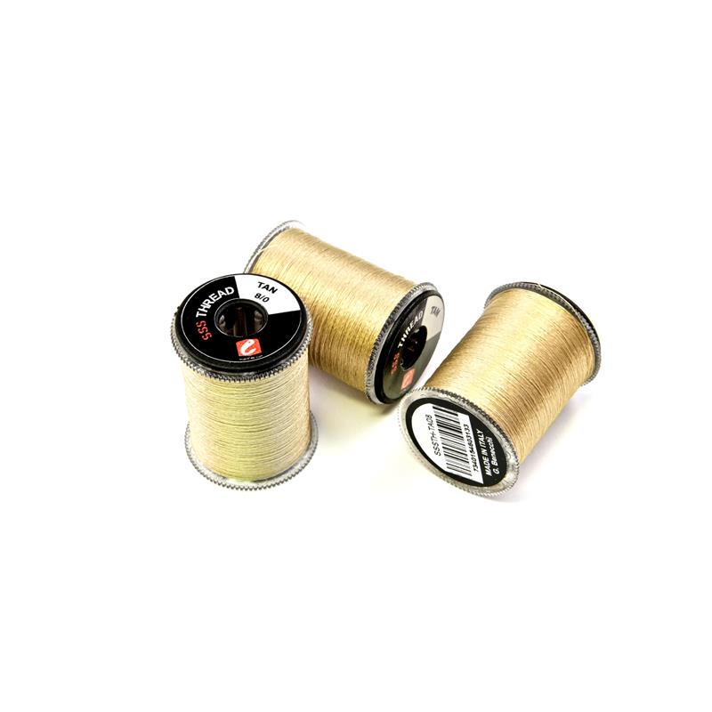SSS Tying Thread Tan 8/0 Frödin Flies