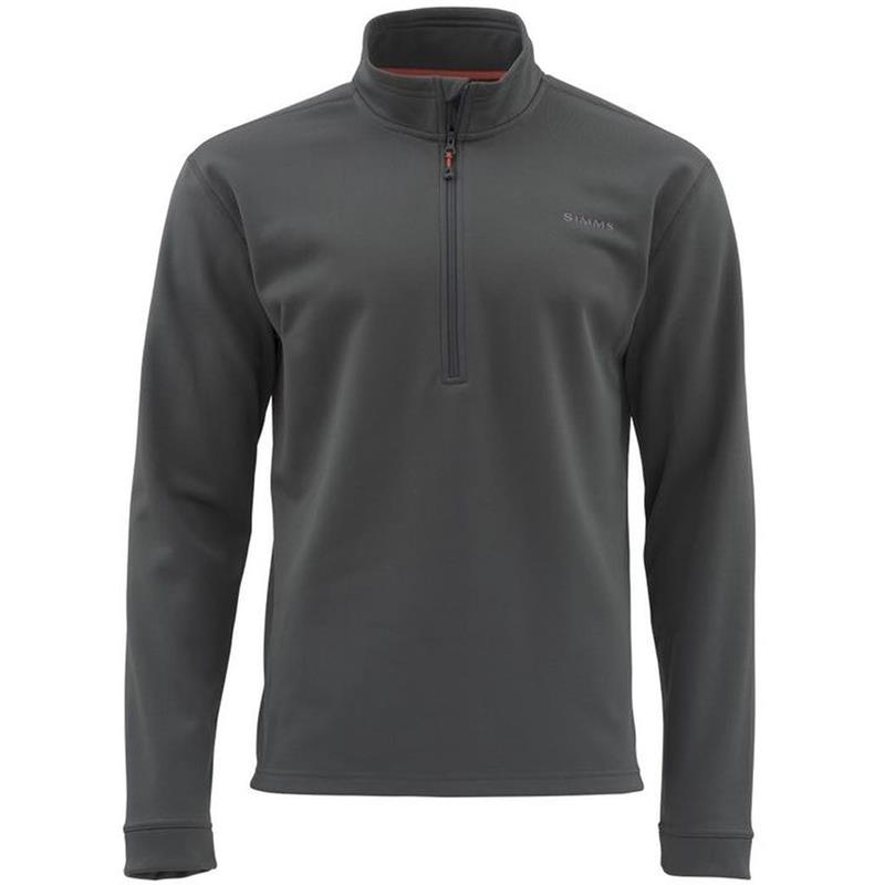 Simms Midweight Core Quarter-Zip S Carbon