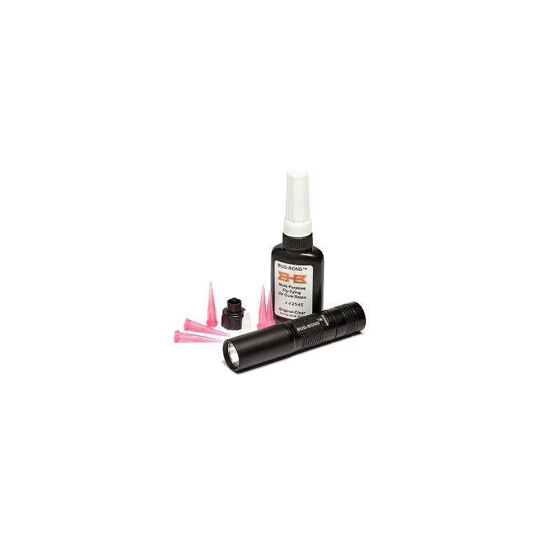 Bug-Bond Pro UV Light Kit Lim + UV-lykt + tip-kit