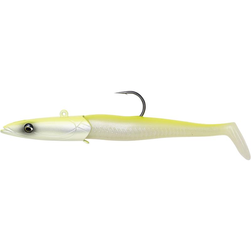 Savage Gear Saltwater Sandeel 180g Chartreuse Glow - 20cm - 2+1