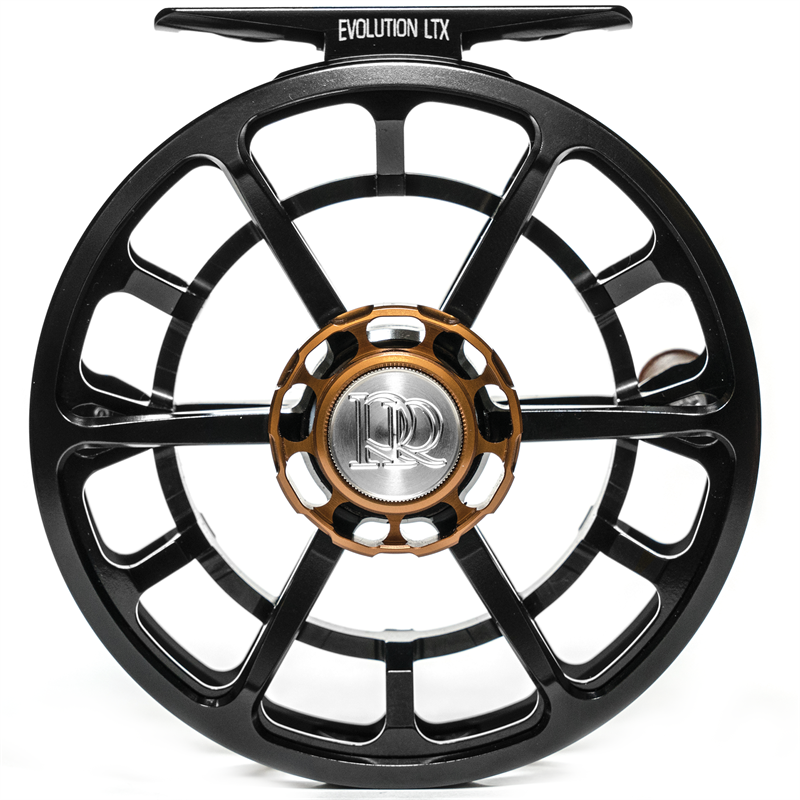 Ross Reels Evolution LTX #4/5 Fluesnelle, Svart
