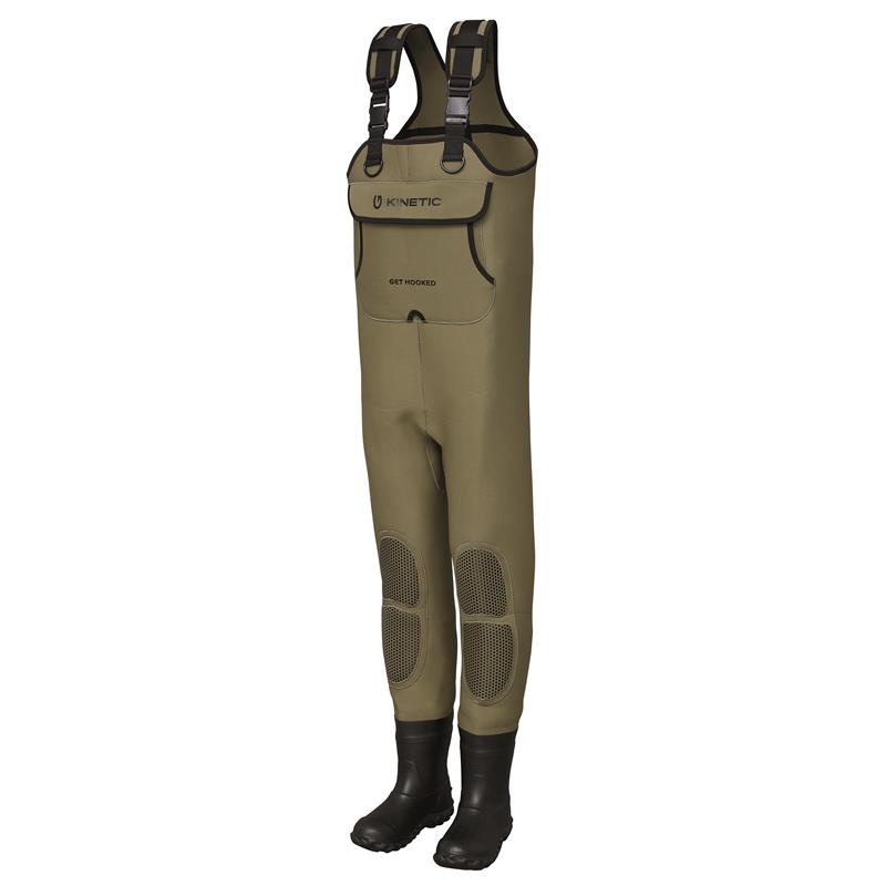 Kinetic Nord Neoprene Wader Bootfoot 43 Light Olive