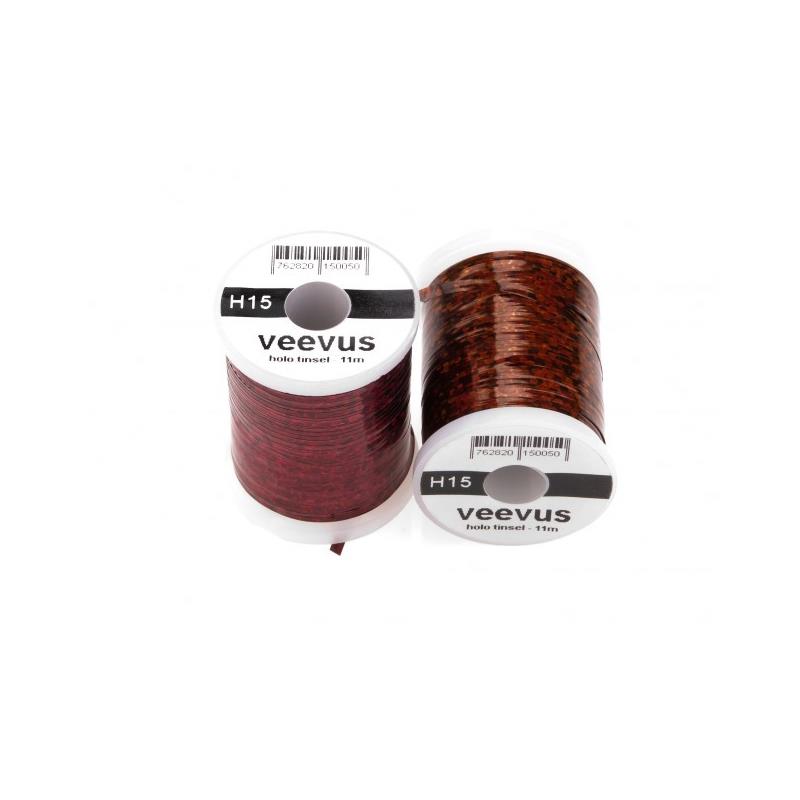 Veevus Holo Tinsel Cranberry