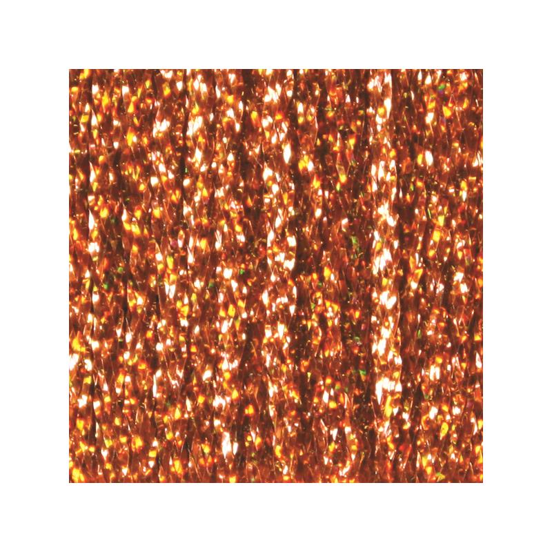 SSS Holo Braid Hot Orange In Flames Frödin Flies