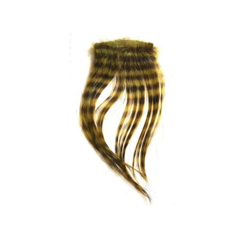 Sunray Zebra Goat - Olive/Black