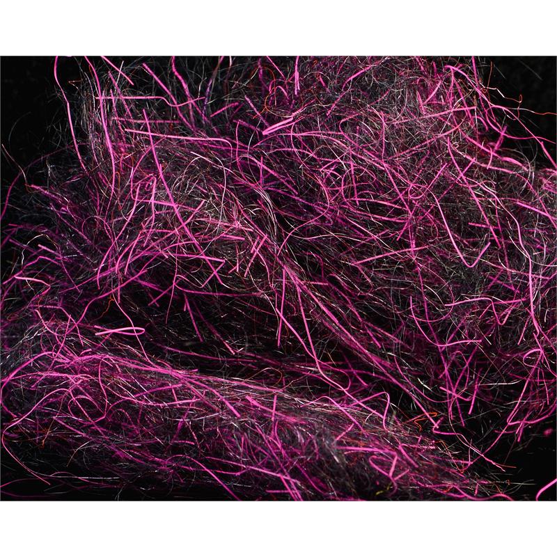 Spawn's UV Simi Seal Dubbing Black / UV Pink