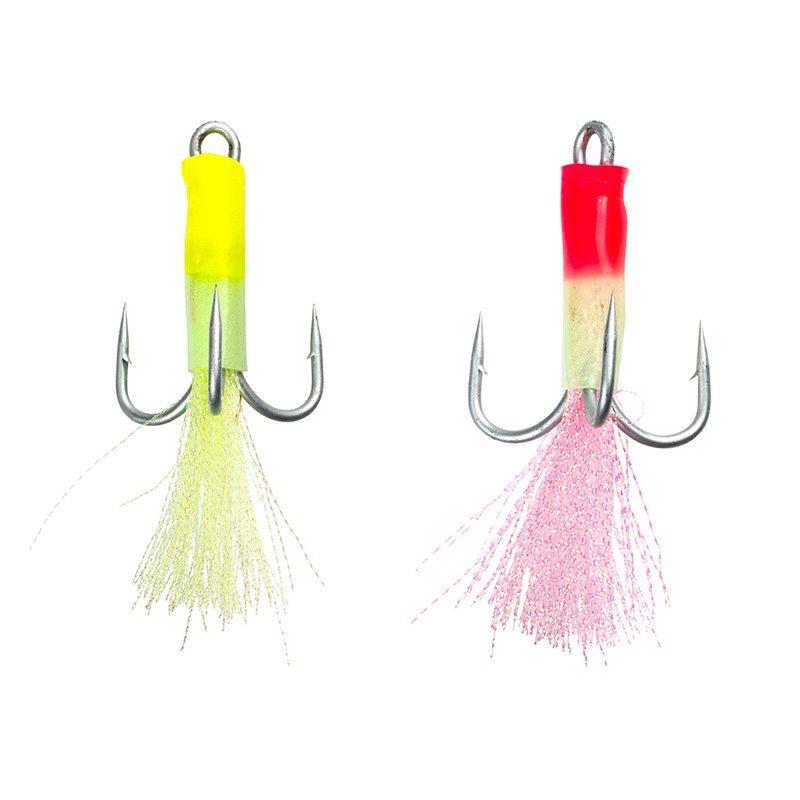 Fladen Luminous treble hooks #1 2pcs.