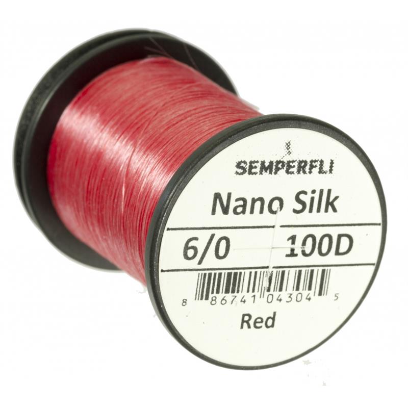 Semperfli Nano Silk Predator 100D 6/0 Red