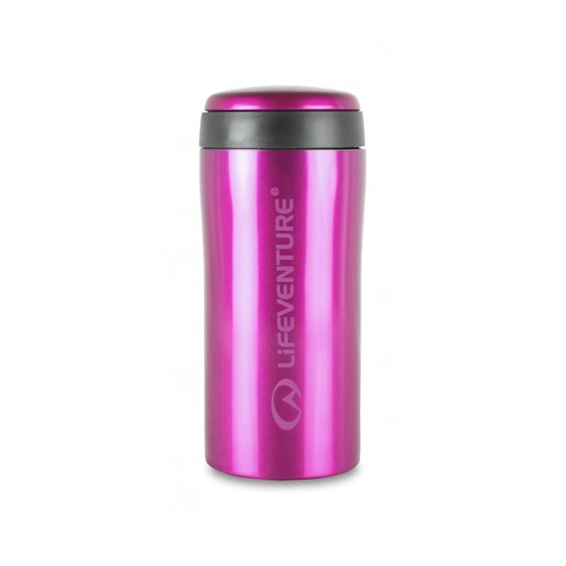 Lifeventure Thermal Mug - Pink Holder på varmen i opptil 4 timer!