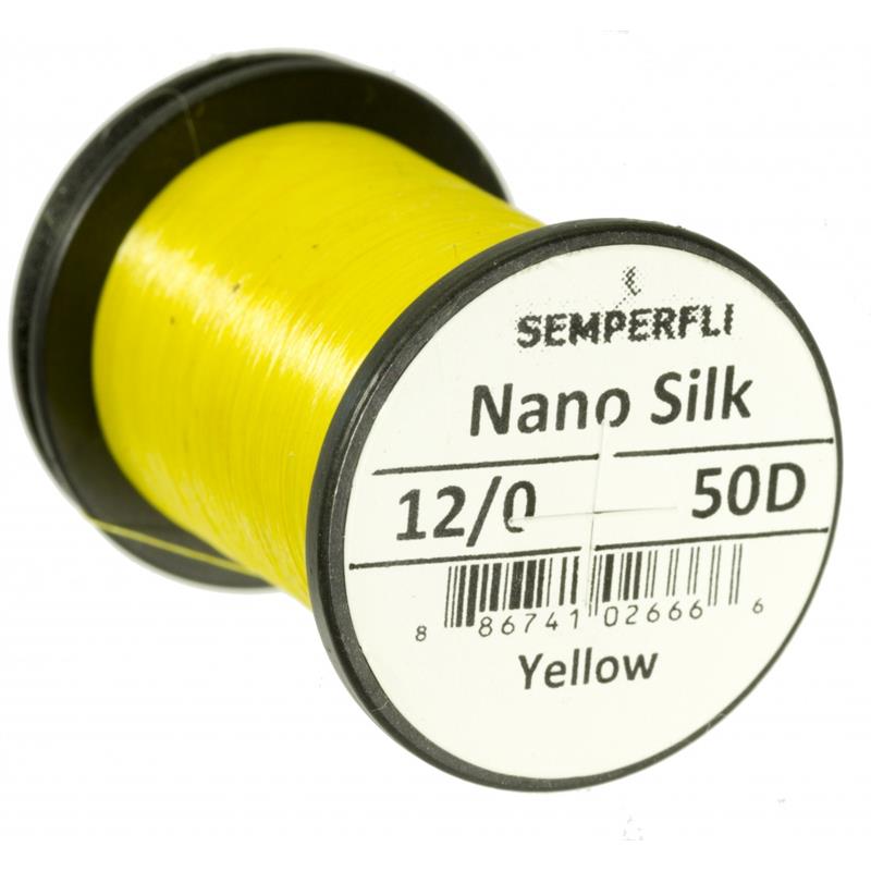 Semperfli Nano Silk 50D 12/0 Yellow
