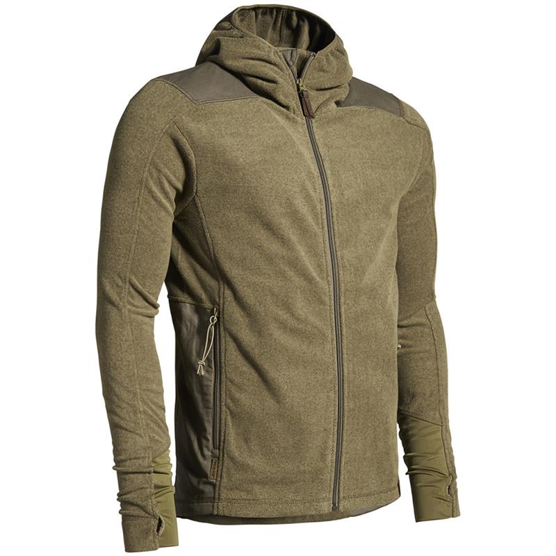 Northern Hunting Hauk 2XL Fleecejakke; fleksibel og lydløs