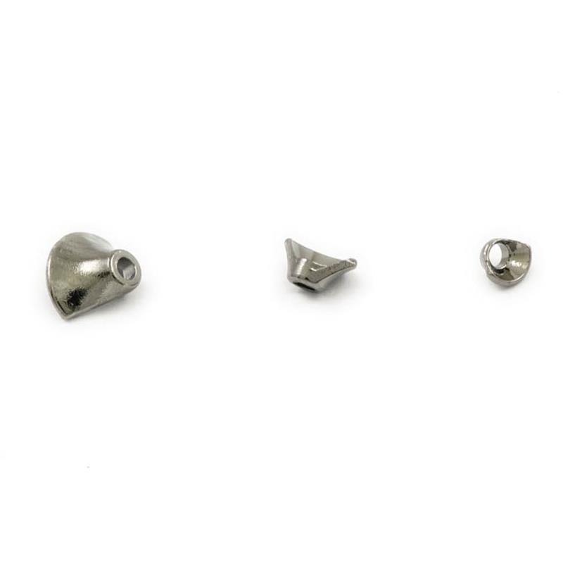 FITS 1/2 Turbo Cones Black Nickel S Frödin Flies