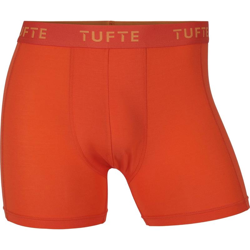 Tufte Essentials Boxer Briefs L Boxer - Herre, Blazing Orange