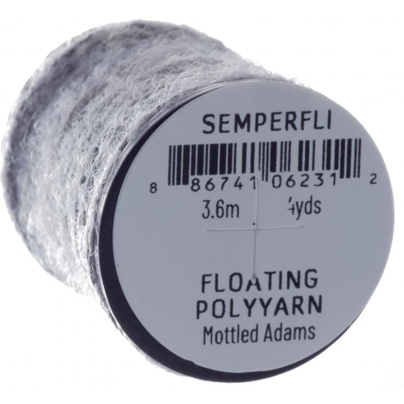 Semperfli Dry Fly Polyyarn Mottled Adams