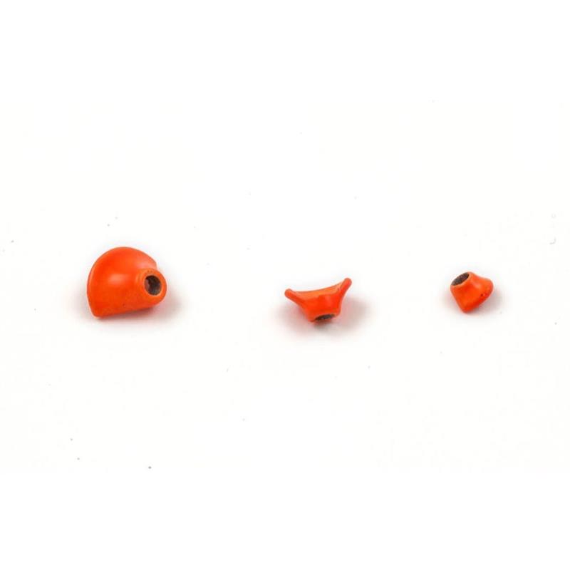 FITS 1/2 Turbo Cones Fl. Orange XS Frödin Flies