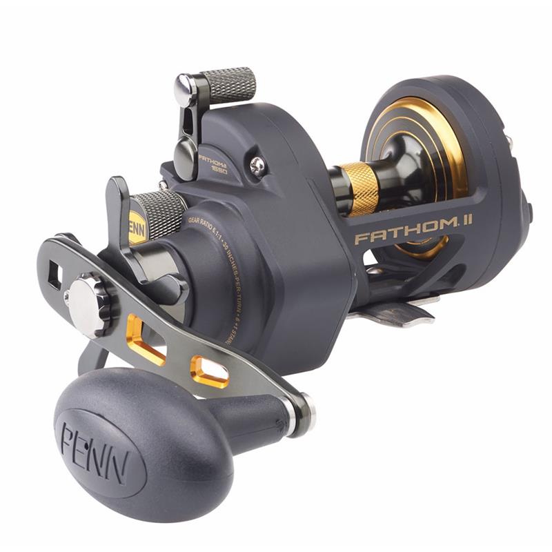 Penn Fathom II Star Drag 30 P Havfiskesnelle - 4.8:1