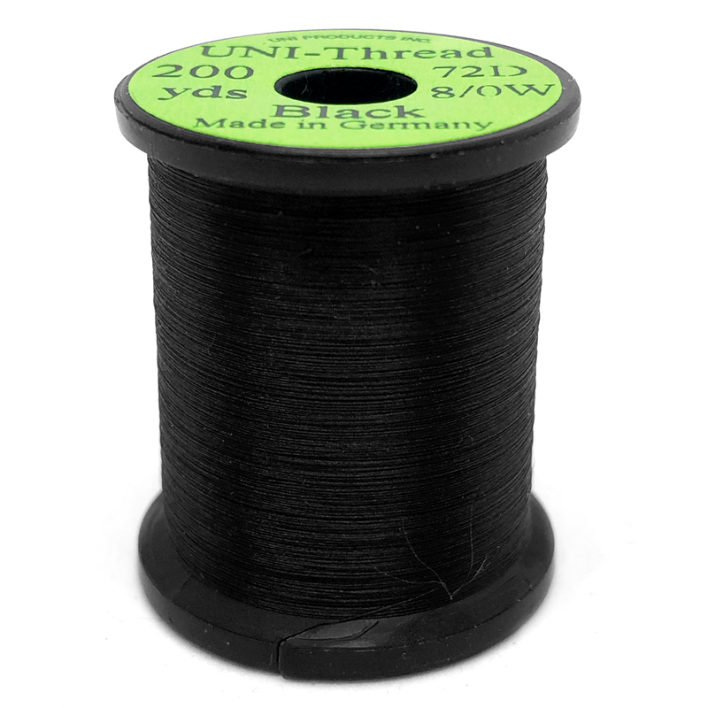 UNI bindetråd 8/0 - Black