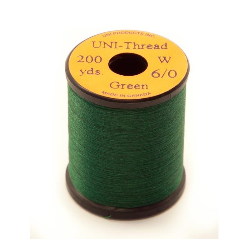 UNI bindetråd 6/0 - Green 200y