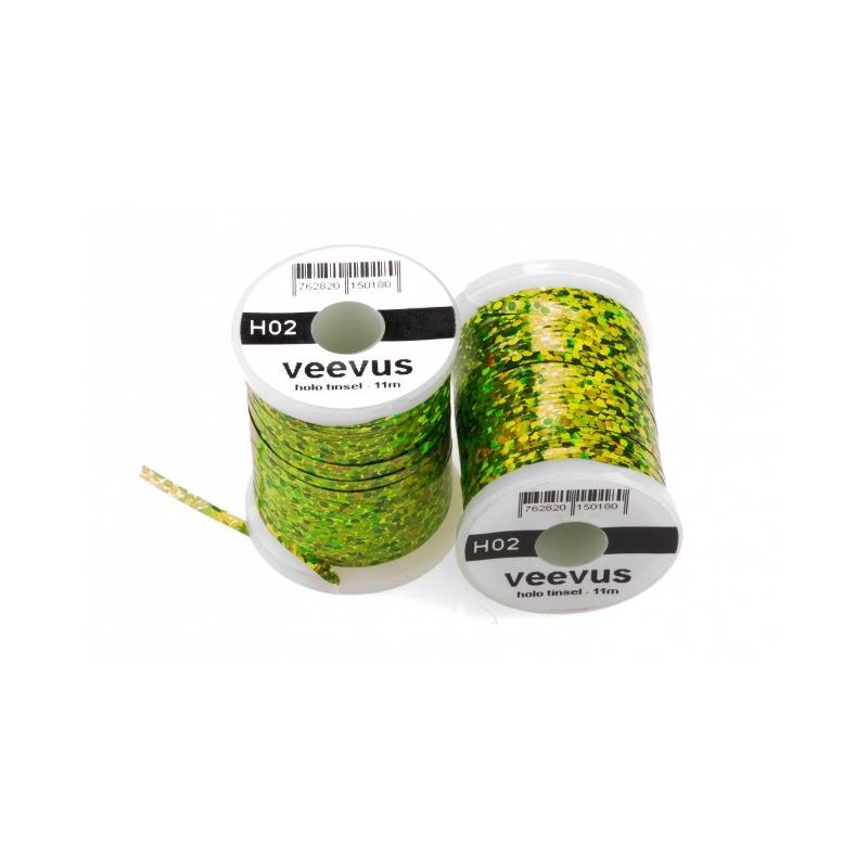 Veevus Holo Tinsel Chartreuse