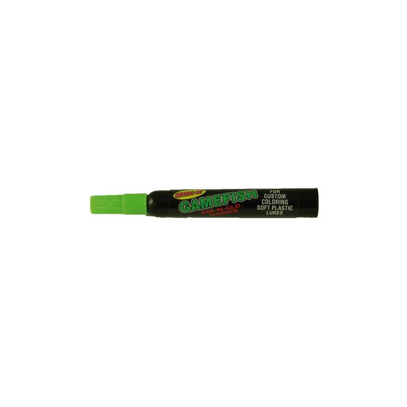 Game Fish Dip-N-Glo Lime Scented Markers, 1 stk penn