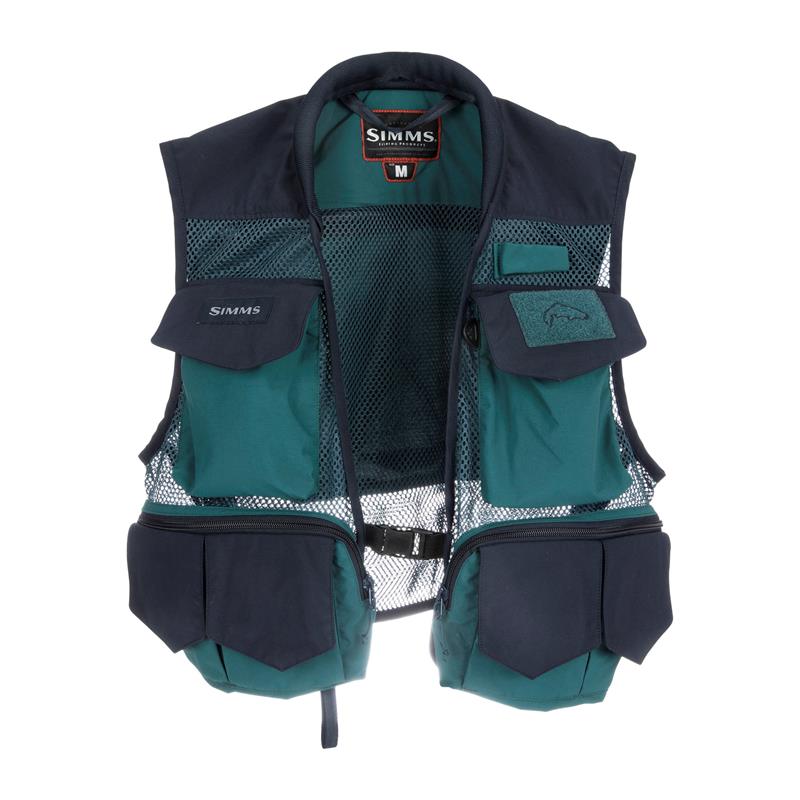 Simms Tributary Vest M Fluevest, Deep Sea Green