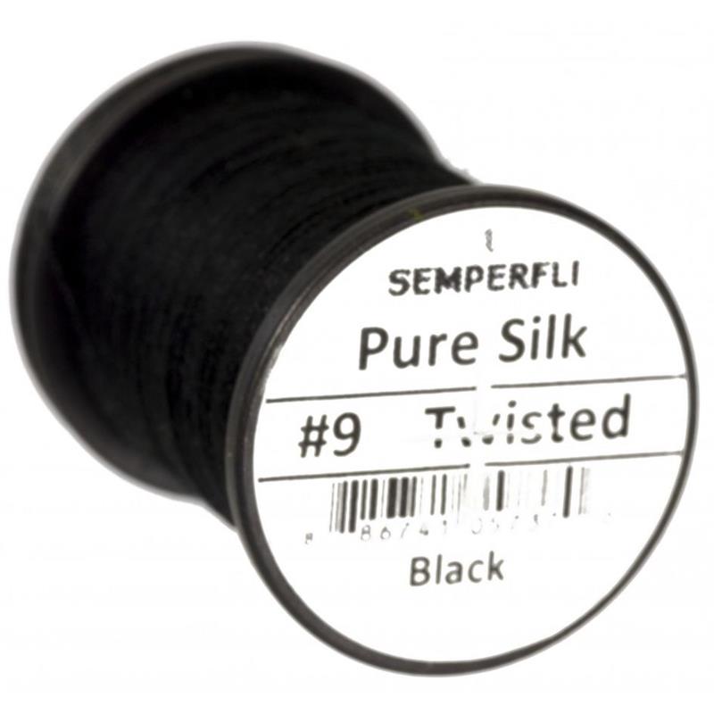 Semperfli Pure Silk Black -#9
