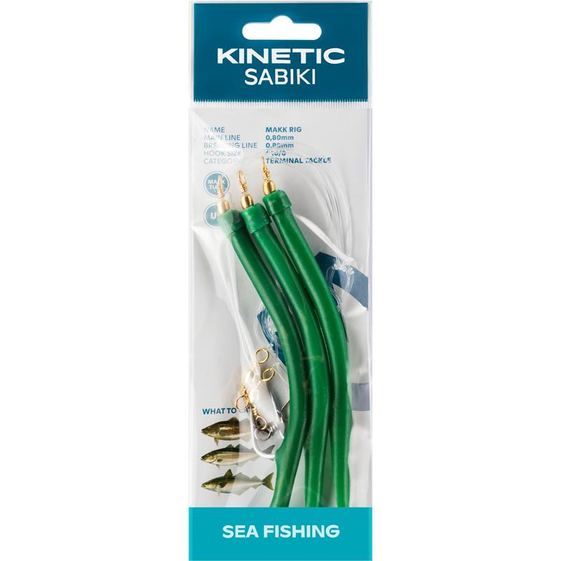 Kinetic Sabiki Makk #10/0 Green