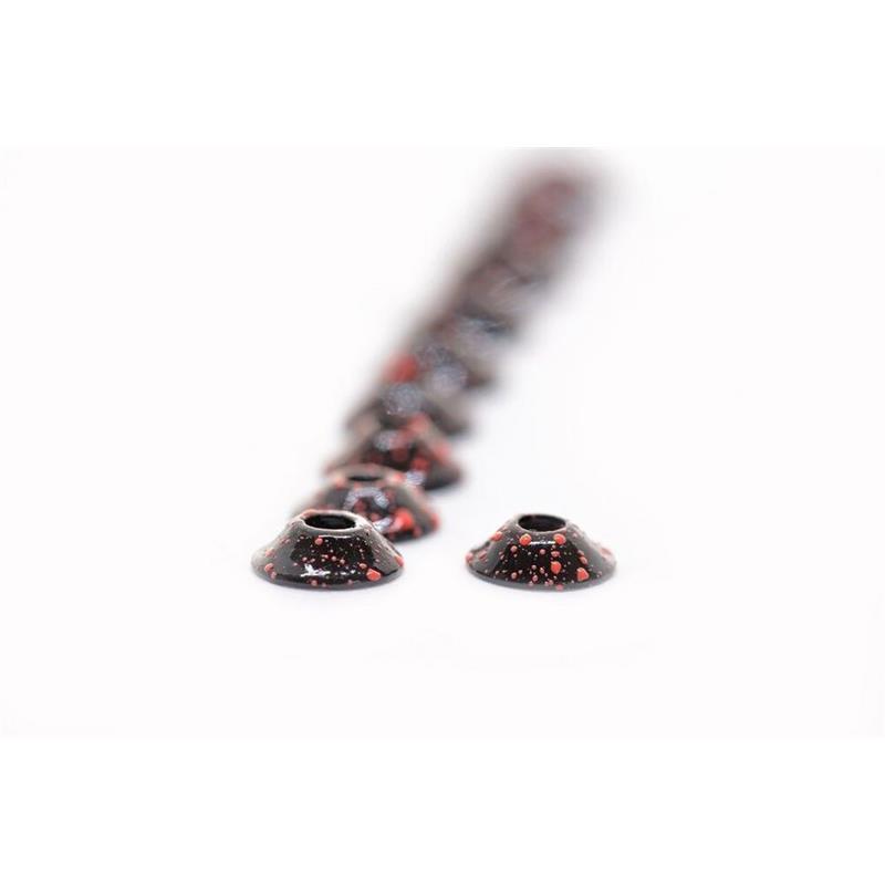 FF UfoDisc Black Orange Dots 6 mm FutureFly