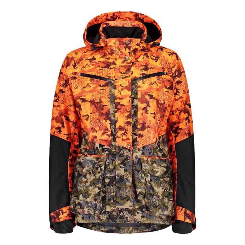 Anar Hirvas Jaktjakke M Dame, Safety camo