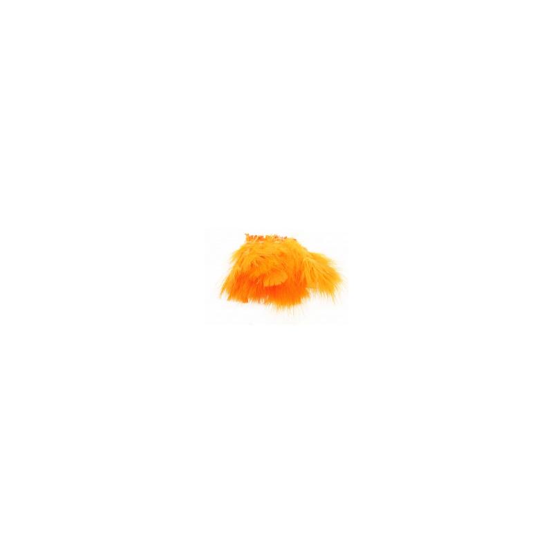 Marabou Blood Quill Fl. Orange