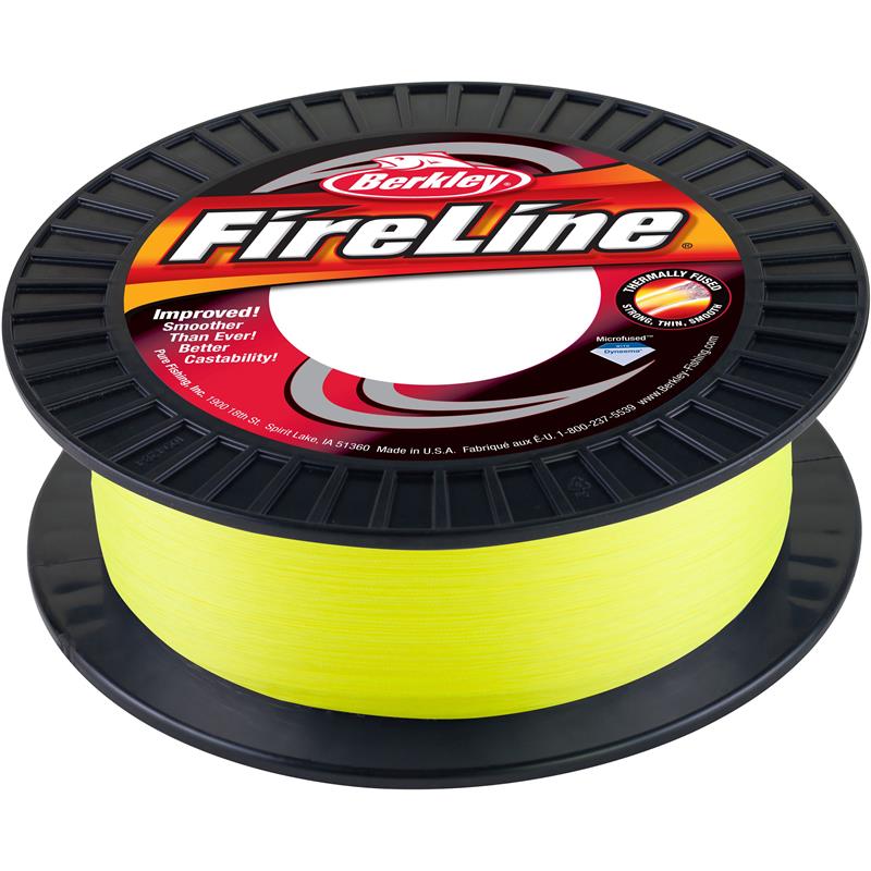 Berkley Fireline Green 600m 0,25mm Verdens mest kjente og brukte superline!