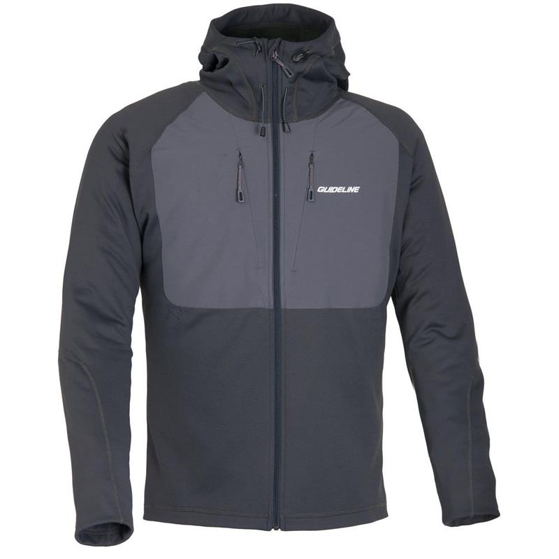 Guideline Alta Hood hettejakke L Teknisk og slitesterk, Graphite