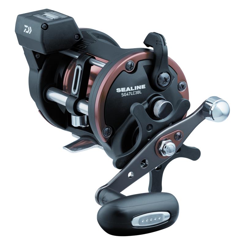 Daiwa Sealine SG LC3B 27 Høyre Perfekt for trolling m/telleverk