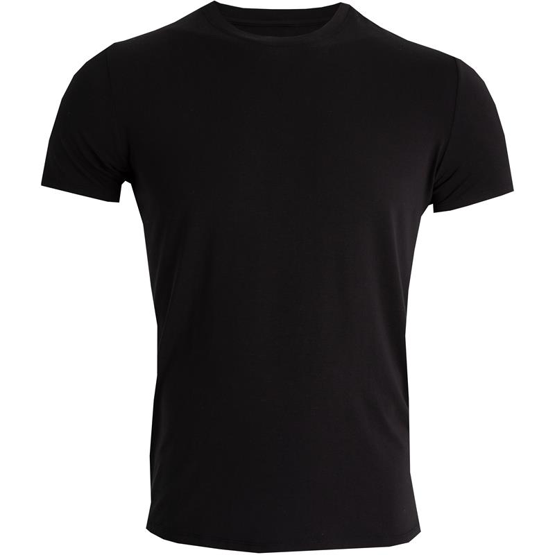 Tufte Crew Neck t-shirt L Black Beauty - Herre