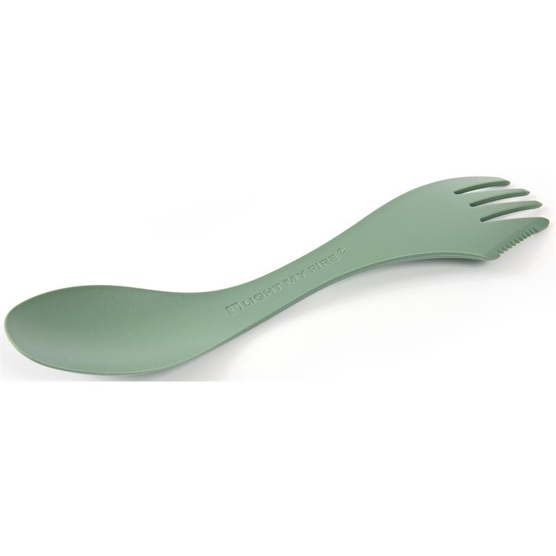 Light My Fire Spork Large Serving Bio Skje, kniv og gaffel i ett, Sandygreen