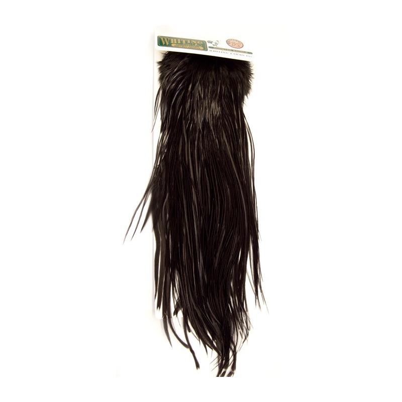 Hebert-Miner Saddle - Black Bronsegradering / (White dyed)