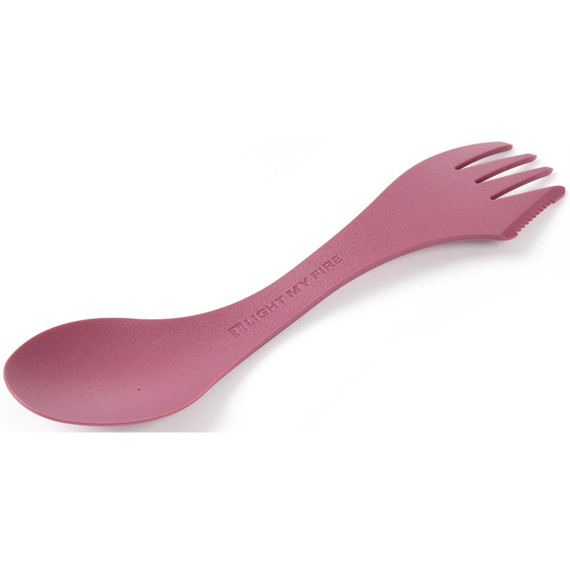 Light My Fire Spork Bio mistypurple Skje, kniv og gaffel på en gang