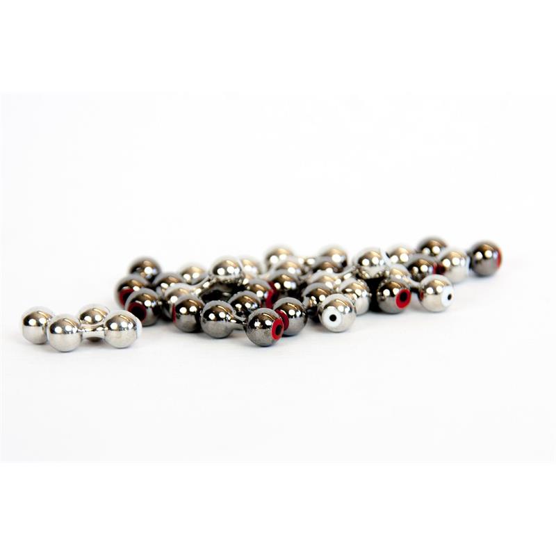 I-Balz - Nickel/White Eye 4mm 10stk