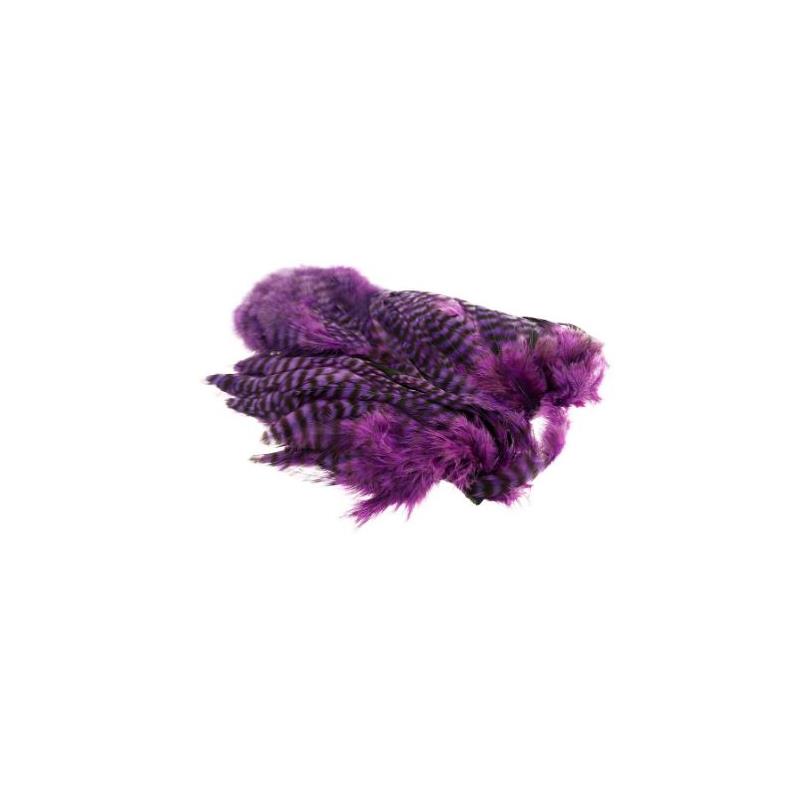 Whiting 4B Hen Soft Hackle/Chicabou Grizzly Purple