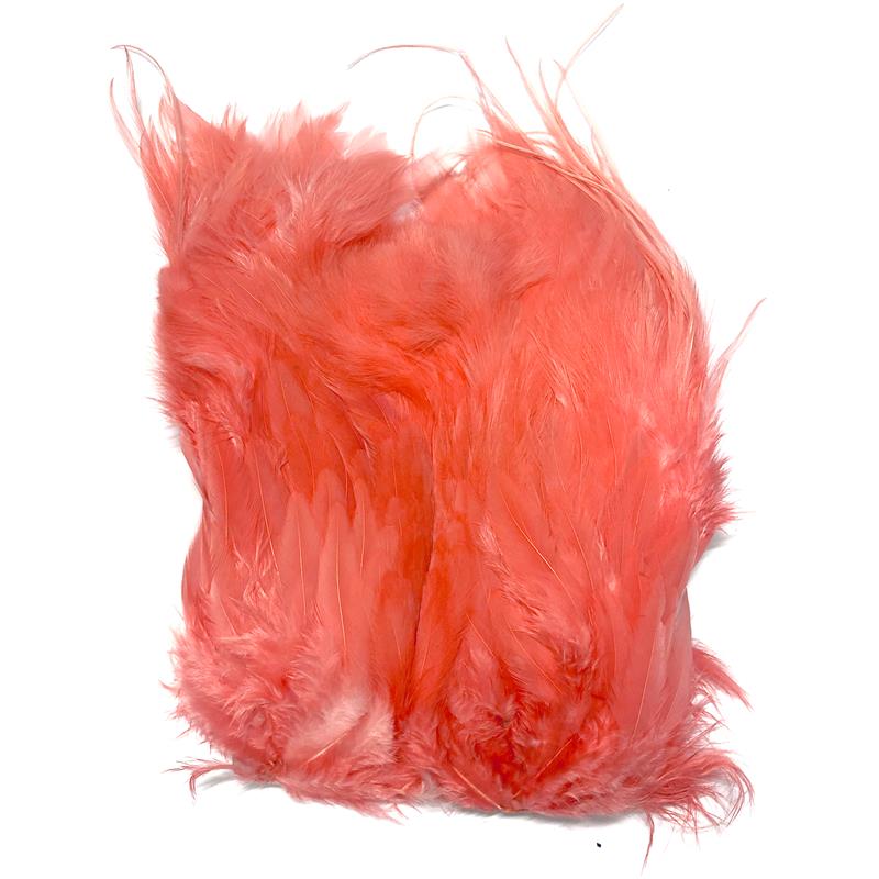 Softhackle patch Peach