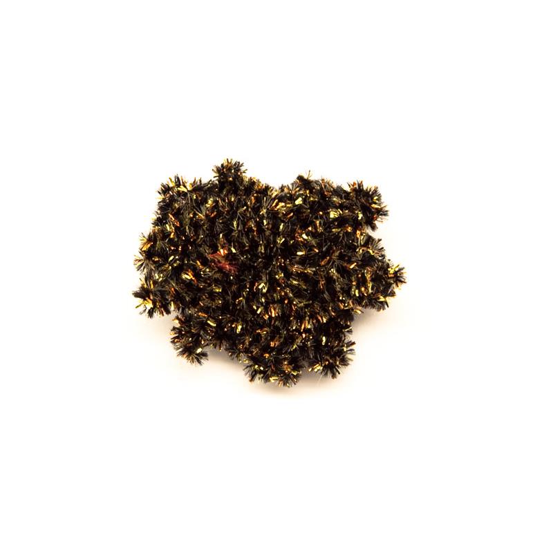 New Age Chenille - Copper Gold Black