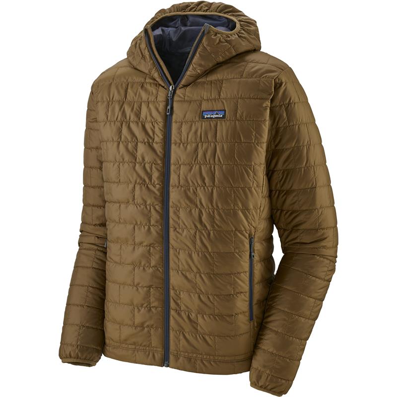 Patagonia Nano Puff Hoody L Foret jakke, herre, Coriander Brown