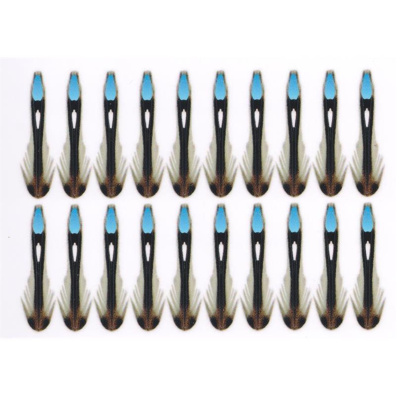 Semperfli Synthetic Jungle Cock 30mm Blue