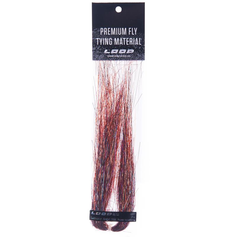 Loop SW Angel Hair 2g - Thunder & Light. Perfekt til saltvannsfluer!