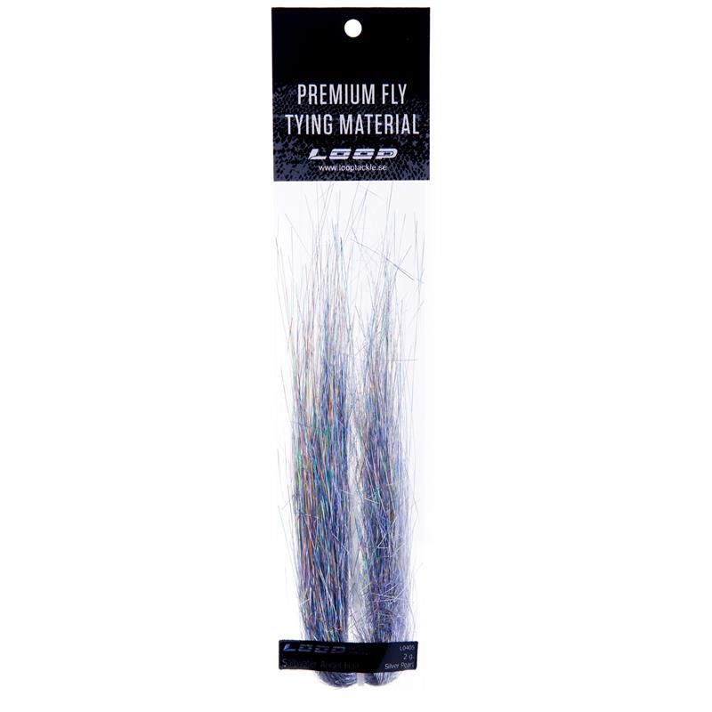 Loop SW Angel Hair 2g - Silver Pearl Perfekt til saltvannsfluer!