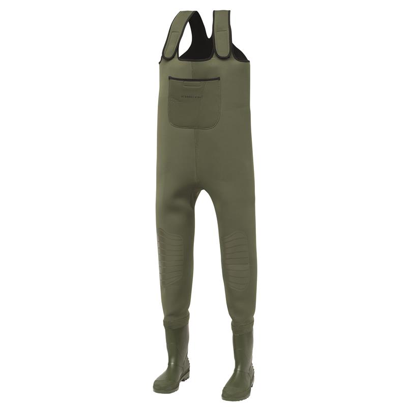 Kinetic NeoGaiter Wader Bootfoot 48/49 Filt - Olive