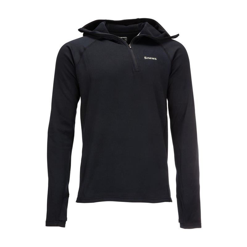 Simms Heavyweight Baselayer Hoody M Black