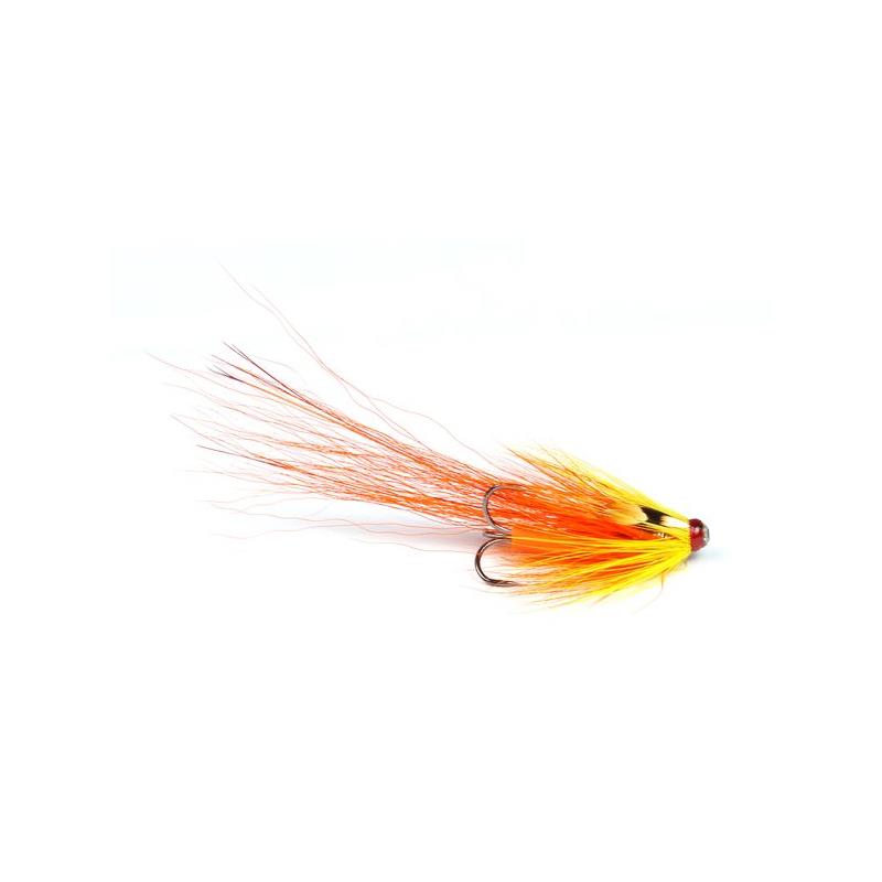 Orange Flamin Pig 1/2" Kjøp 12 fluer få gratis flueboks